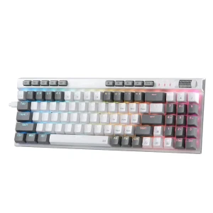 کیبورد با سیم مکانیکال گیمینگ ردراگون مدل K655 WG RGB